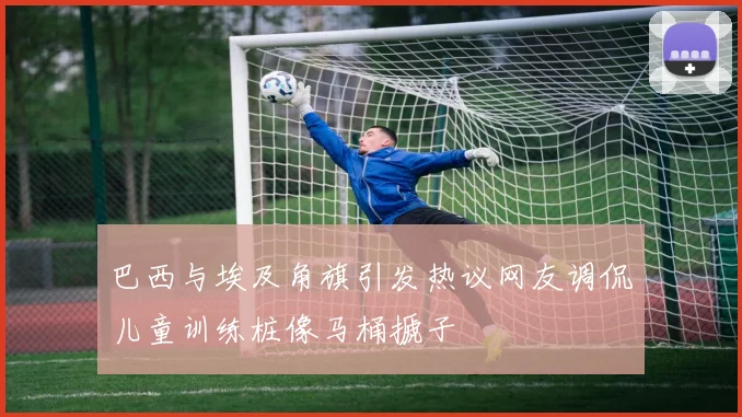 巴西与埃及角旗引发热议网友调侃儿童训练桩像马桶搋子